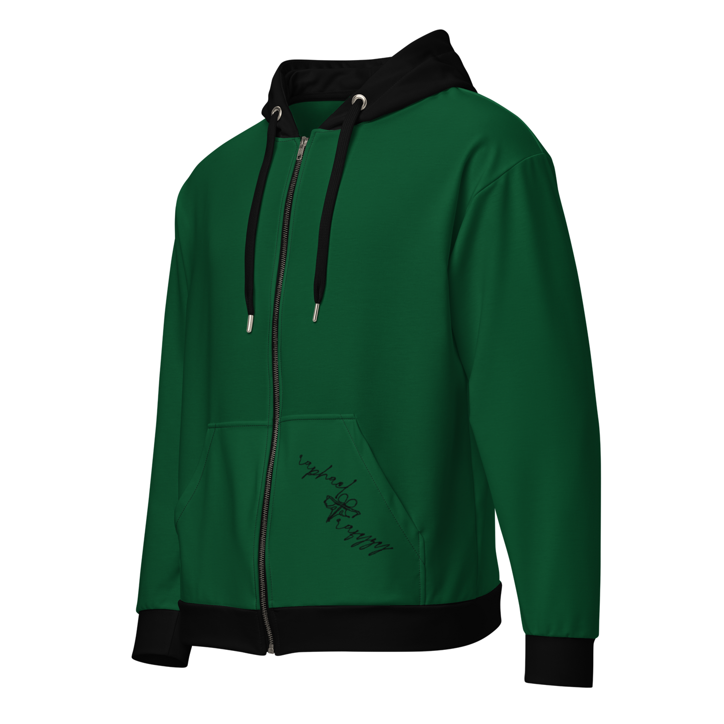 Signature Logo zip hoodie