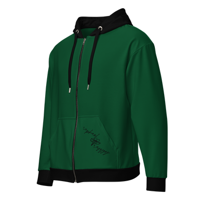 Signature Logo zip hoodie