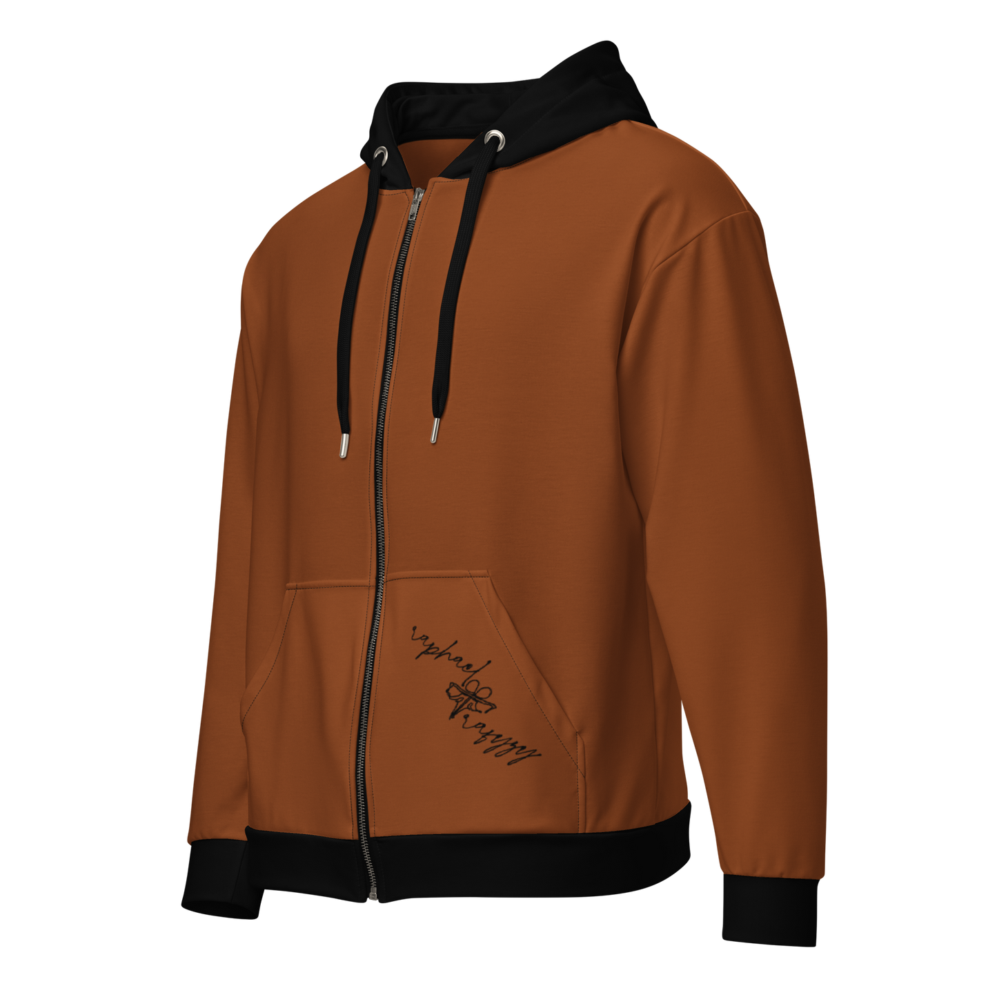 Signature Logo zip hoodie