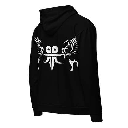 Pterippus zip hoodie