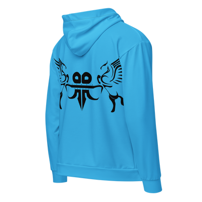 Pterippus zip hoodie