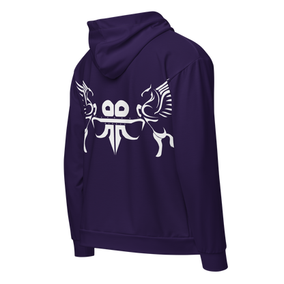 Pterippus zip hoodie