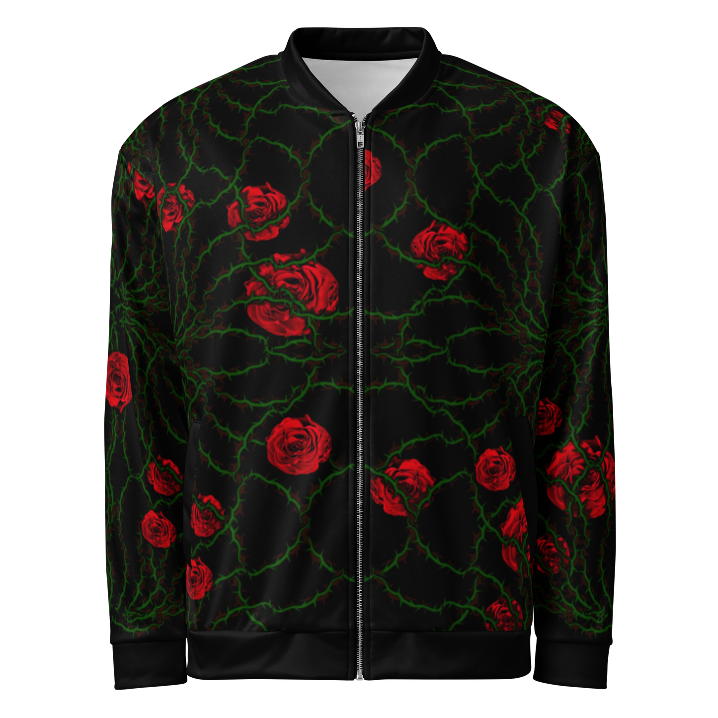 Thorny Vine Bomber Jacket