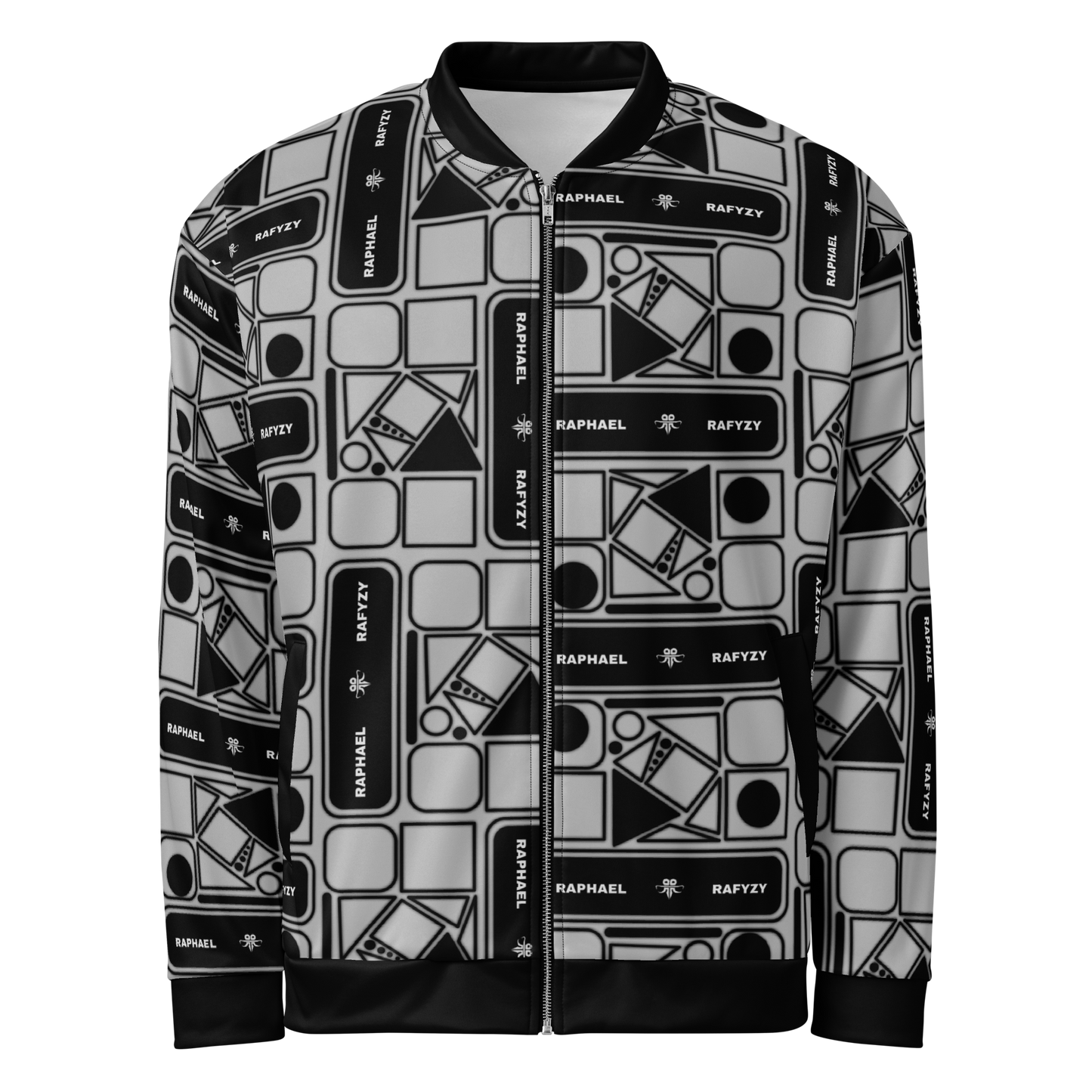 Geometry Bomber Jacket