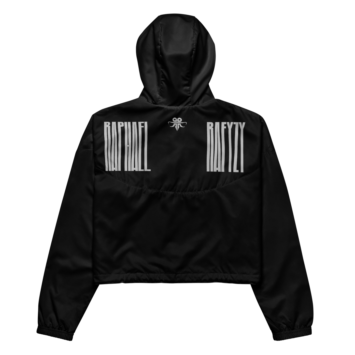 Twin Emblem cropped windbreaker