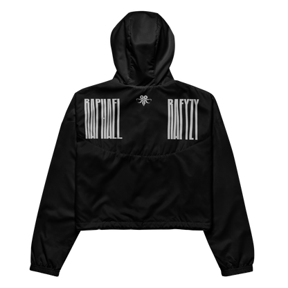 Twin Emblem cropped windbreaker