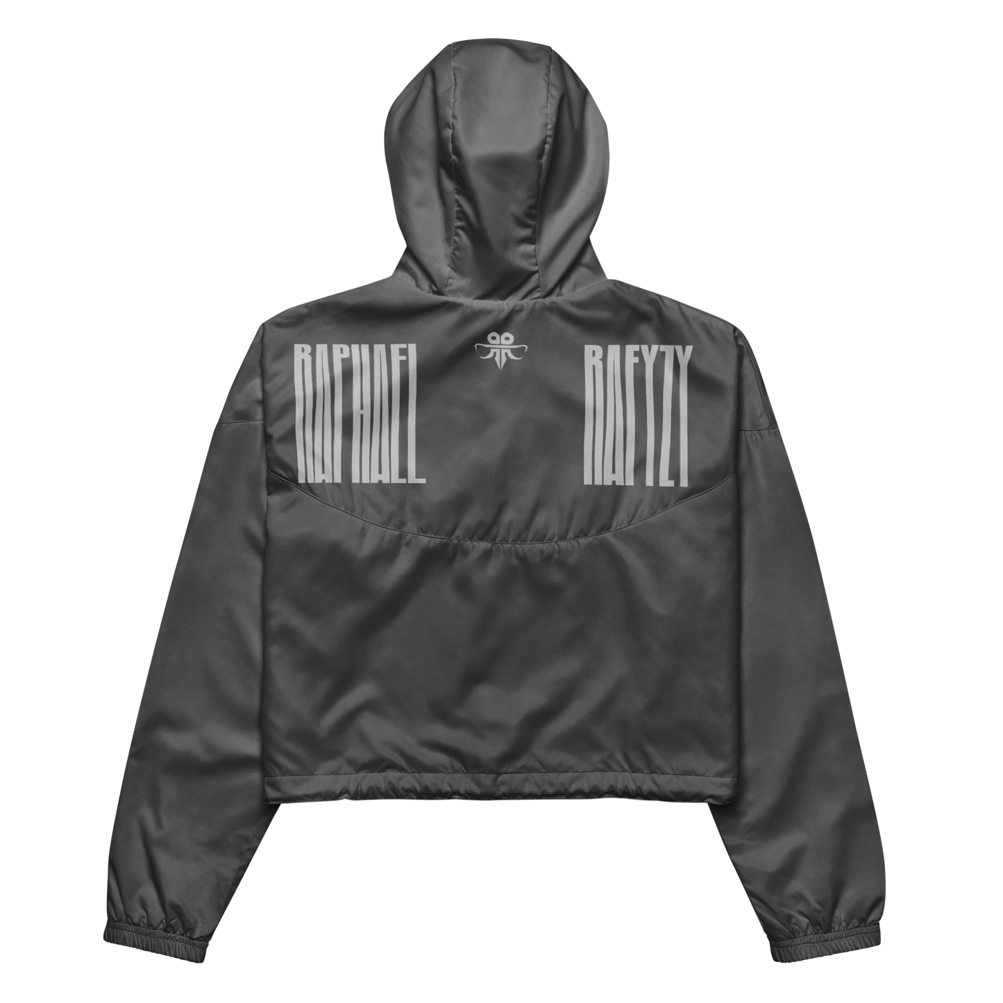 Twin Emblem cropped windbreaker