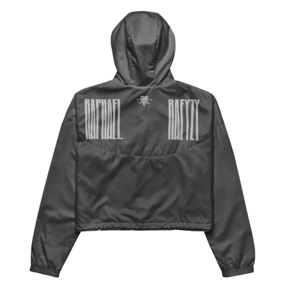 Twin Emblem cropped windbreaker