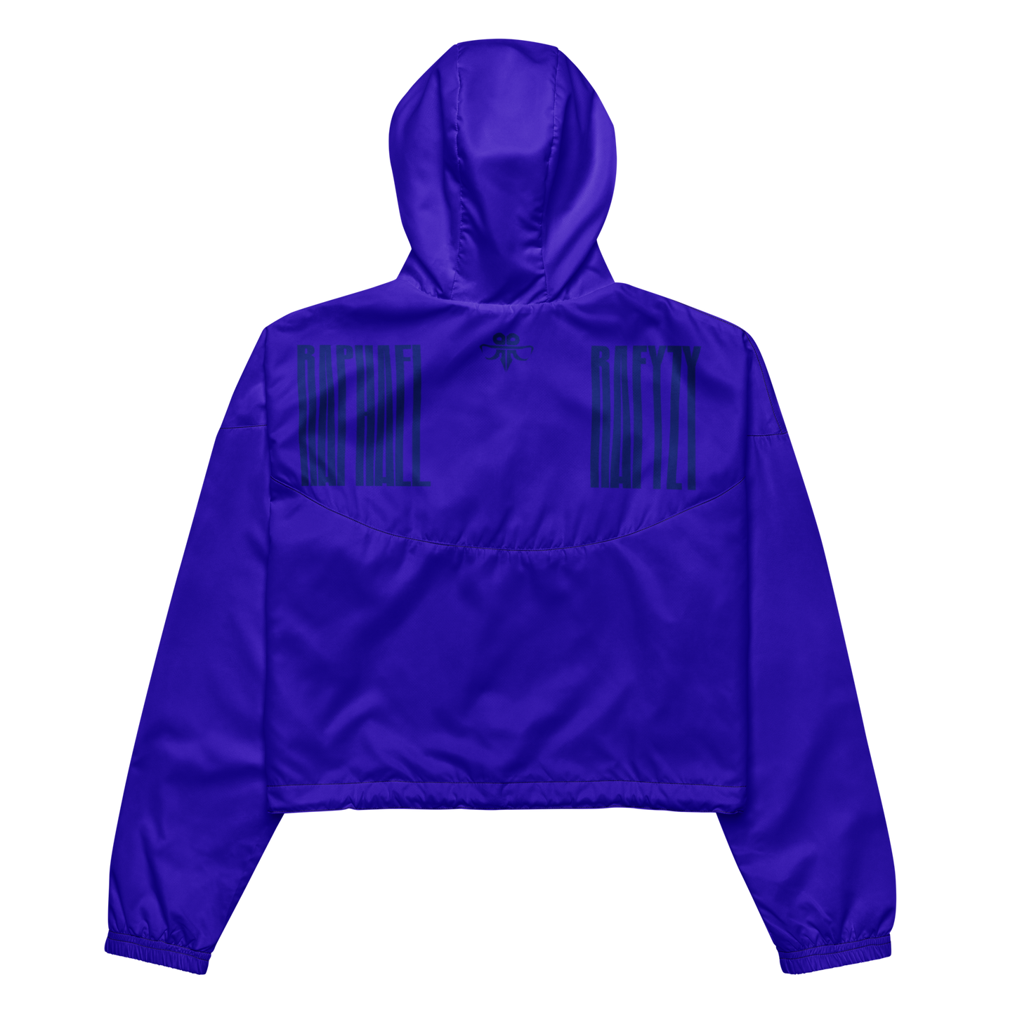 Twin Emblem cropped windbreaker