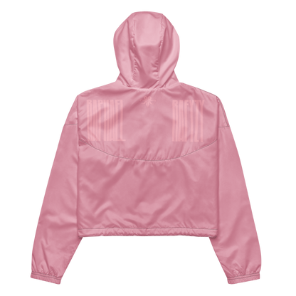 Twin Emblem cropped windbreaker