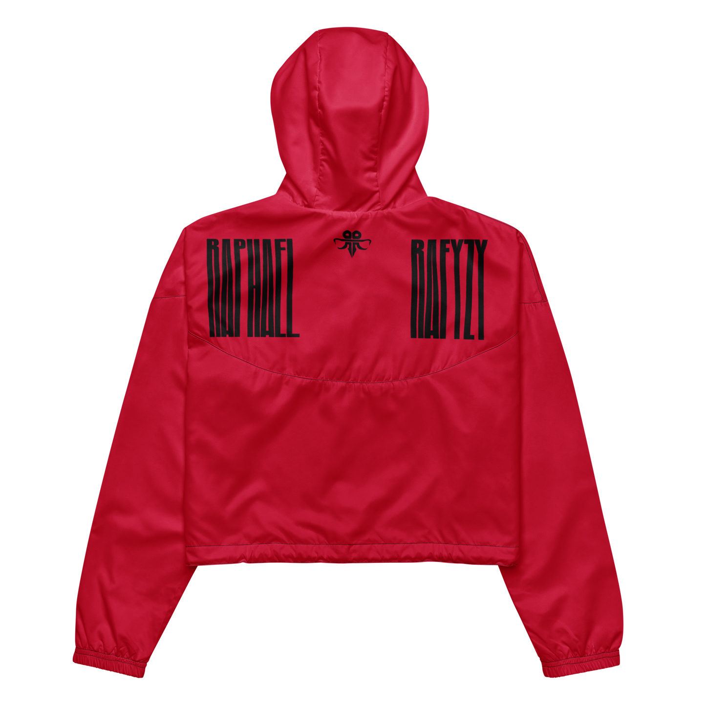 Twin Emblem cropped windbreaker