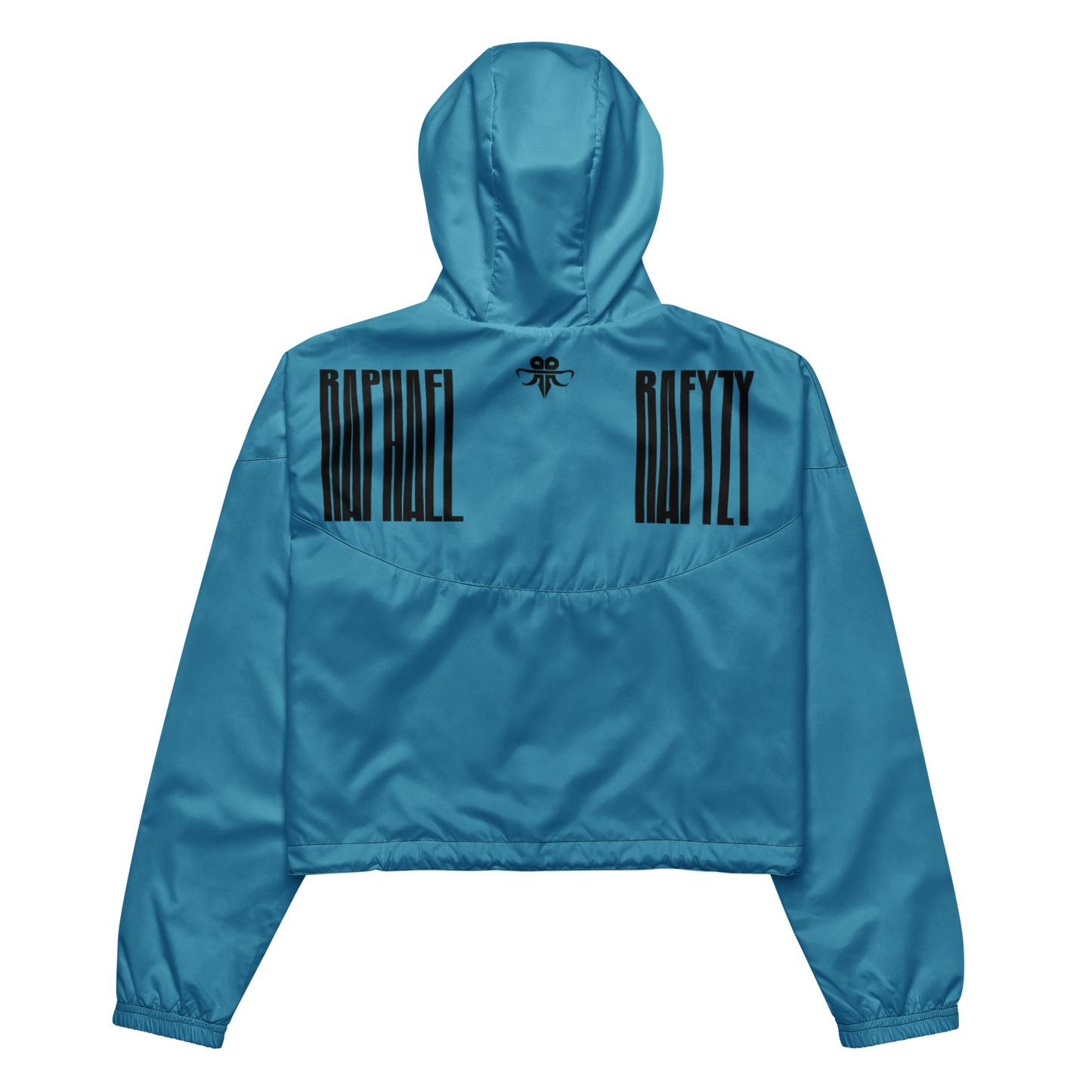 Twin Emblem cropped windbreaker