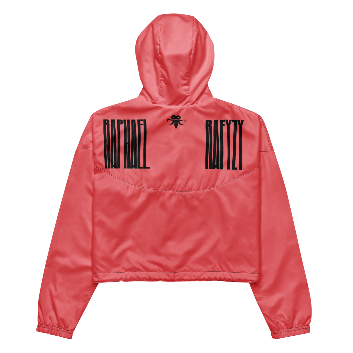 Twin Emblem cropped windbreaker