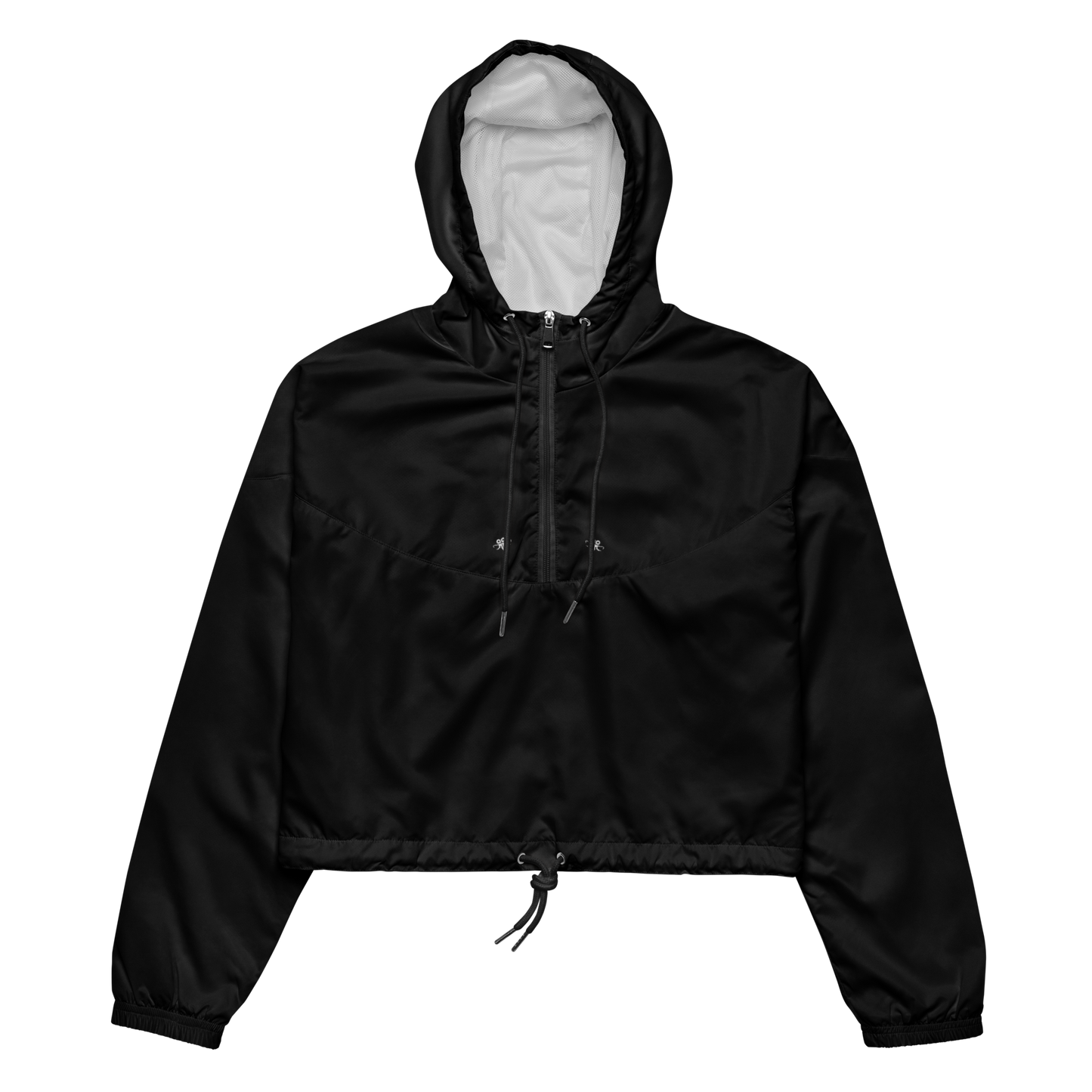 Twin Emblem cropped windbreaker