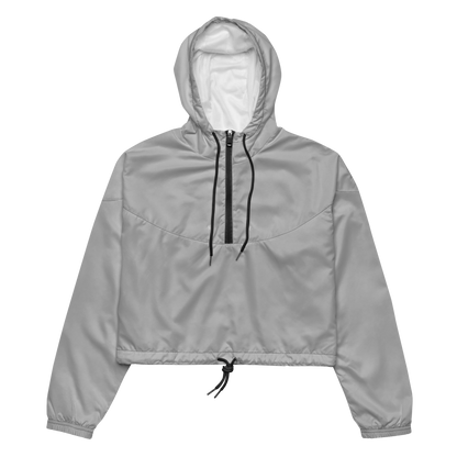 Twin Emblem cropped windbreaker