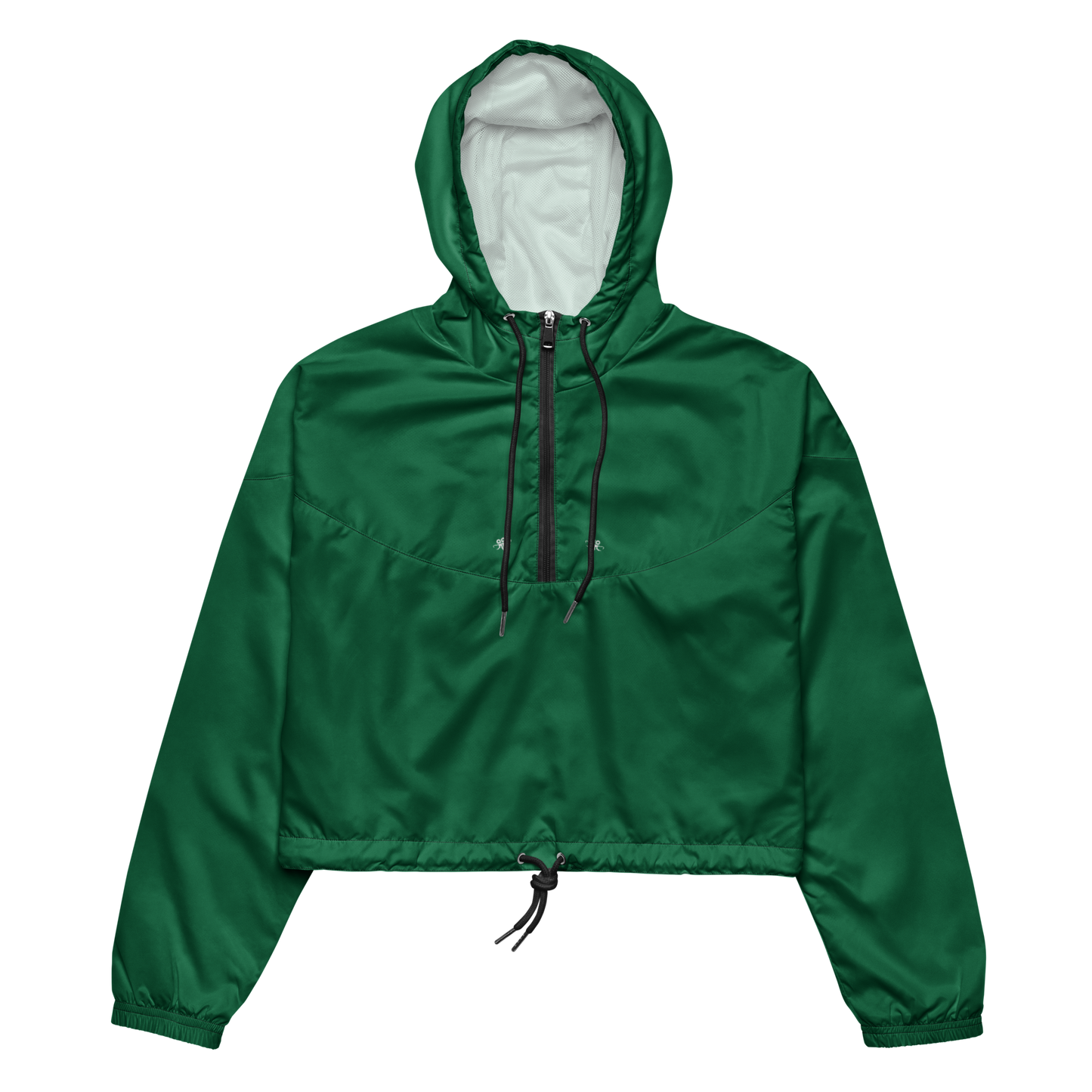 Twin Emblem cropped windbreaker