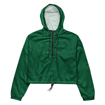 Twin Emblem cropped windbreaker