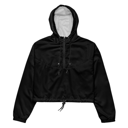 Twin Emblem cropped windbreaker