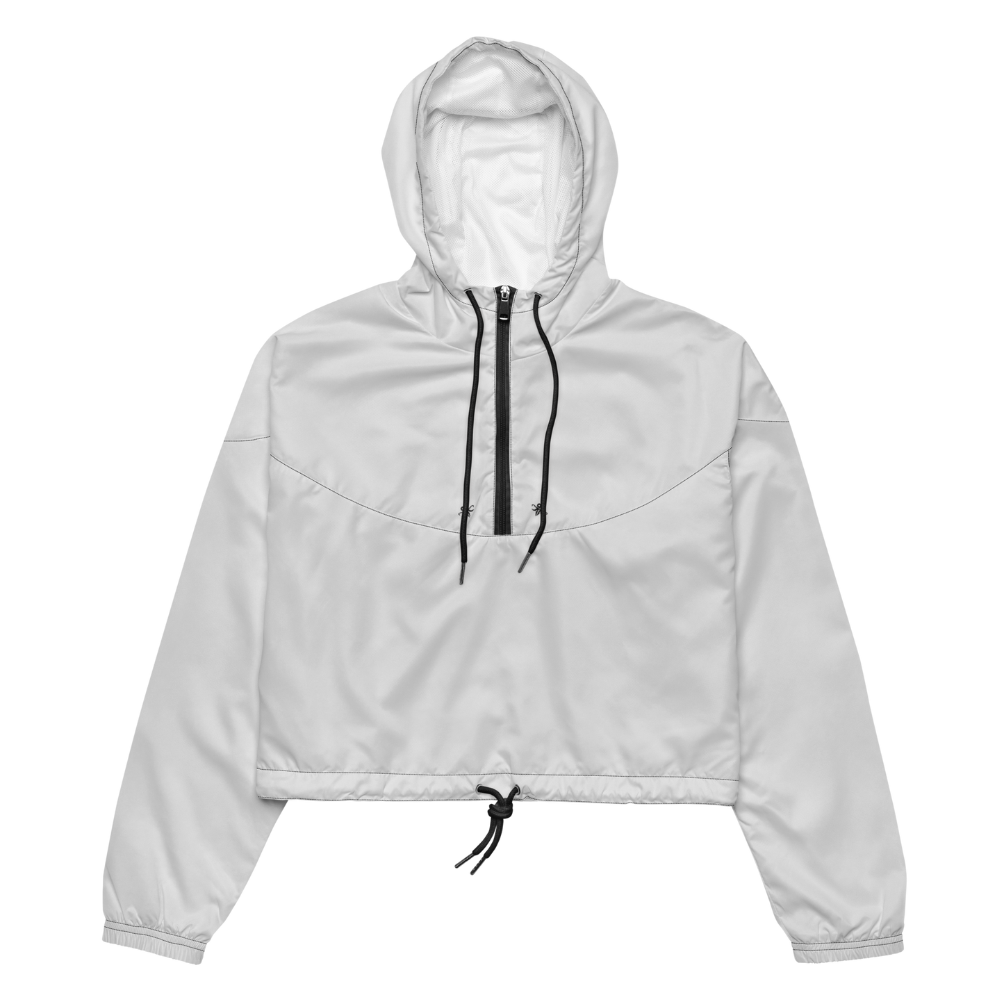 Twin Emblem cropped windbreaker