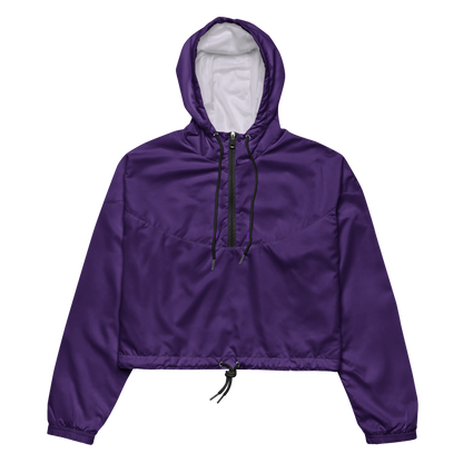 Twin Emblem cropped windbreaker