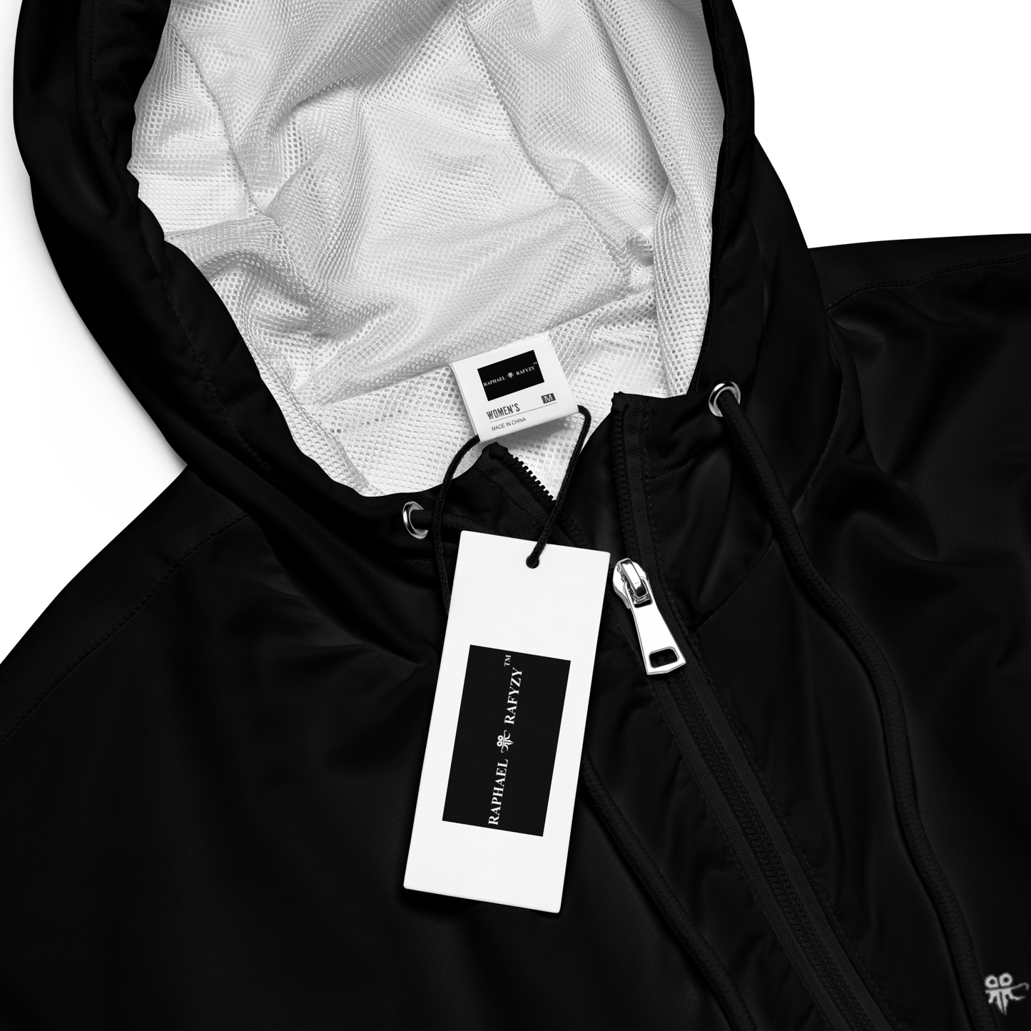 Twin Emblem cropped windbreaker