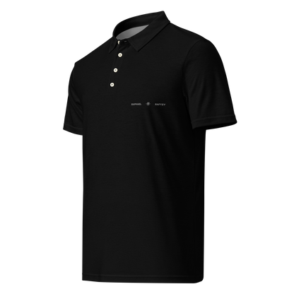 Logo slim fit polo