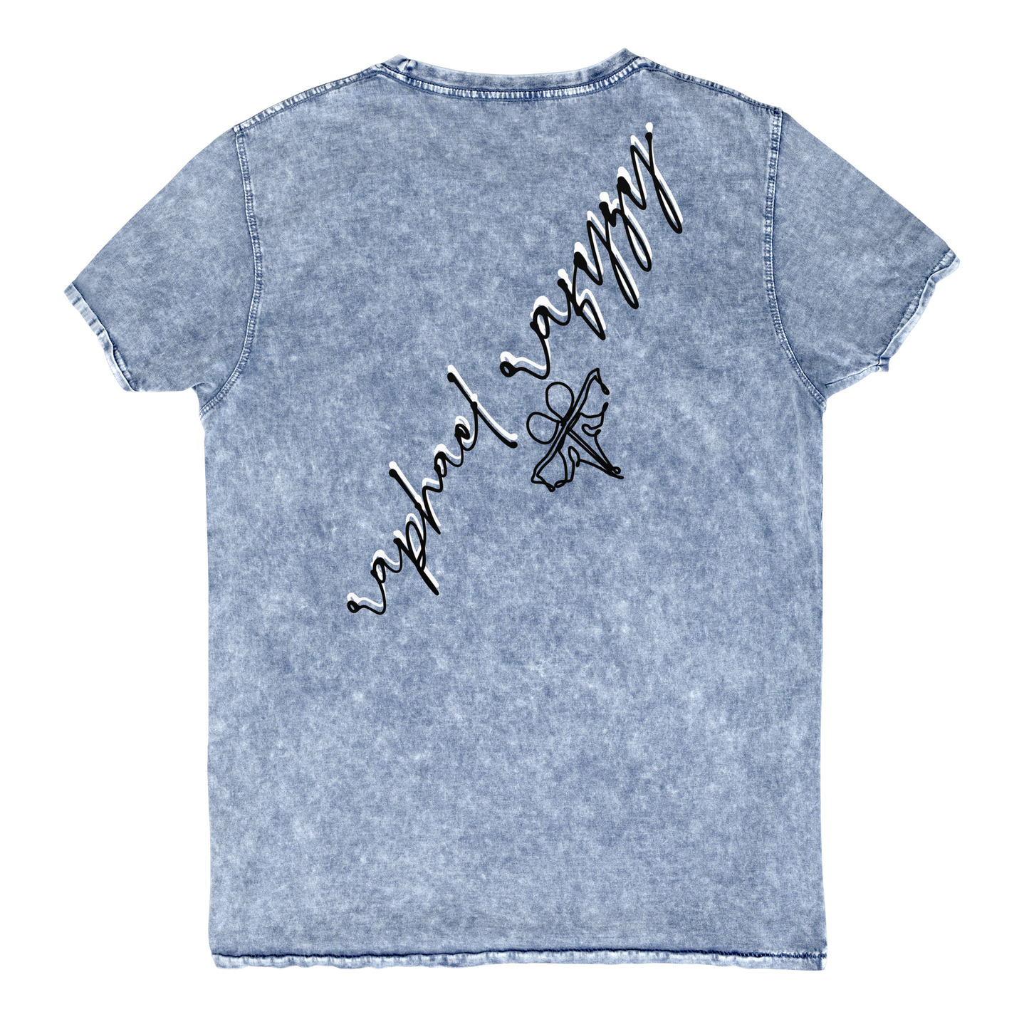 Signature Logo Denim T-Shirt