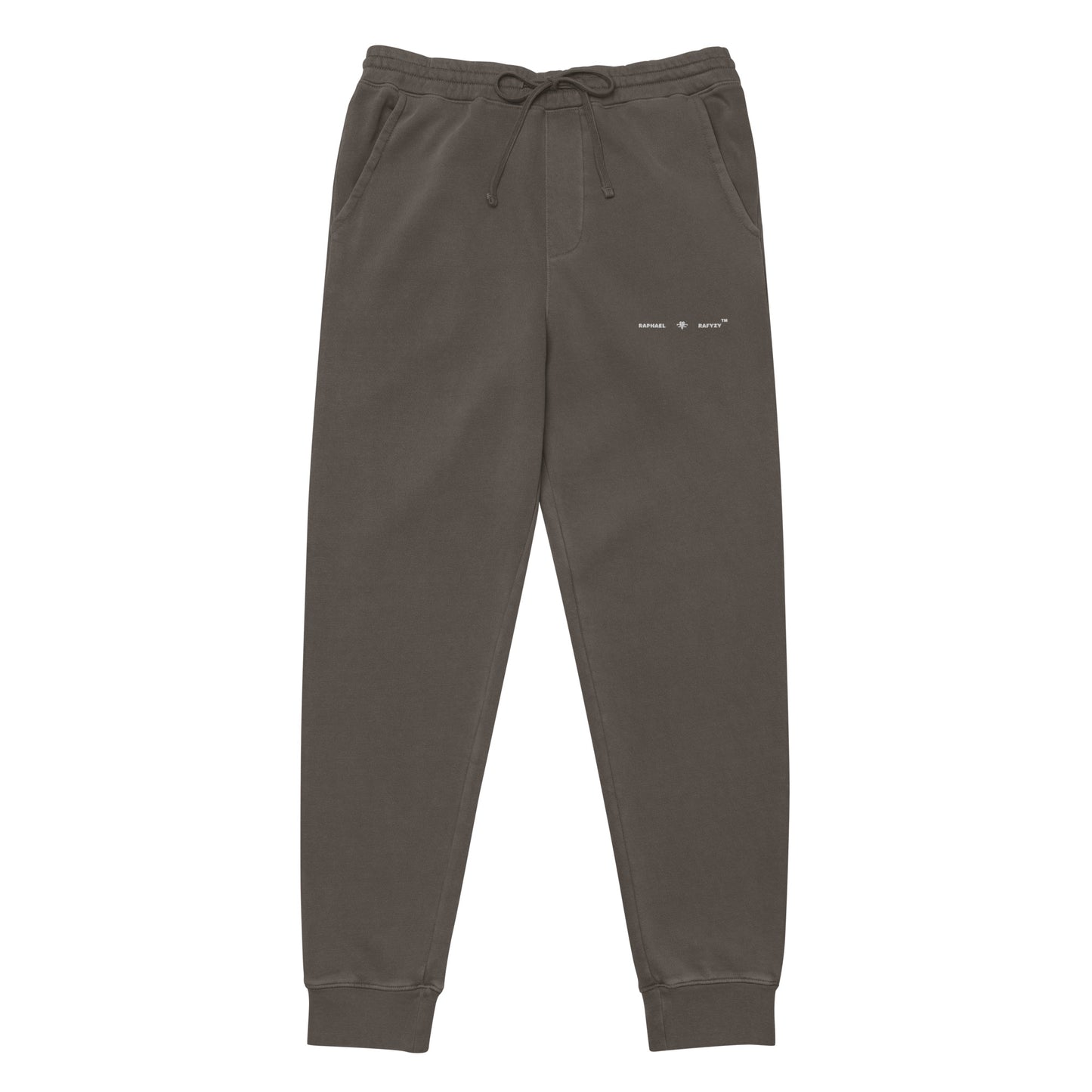 Embroidered Logo pigment-dyed sweatpants