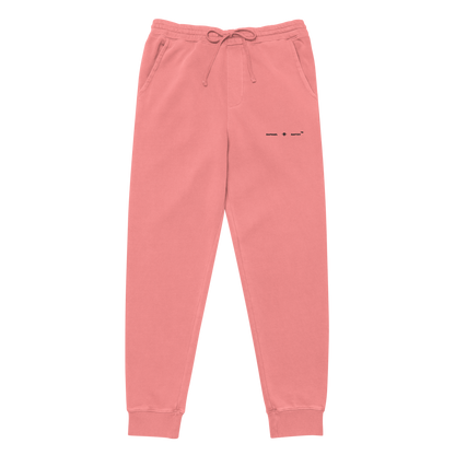 Embroidered Logo pigment-dyed sweatpants